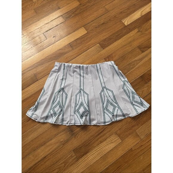 Lucky in Love Pants - Lucky in Love Women's Golf-Tennis Skirt Skort Green White Size L